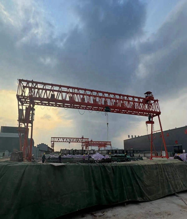 广西北海龙门吊厂家 单主梁龙门吊缓冲器与止挡器协同设计解析